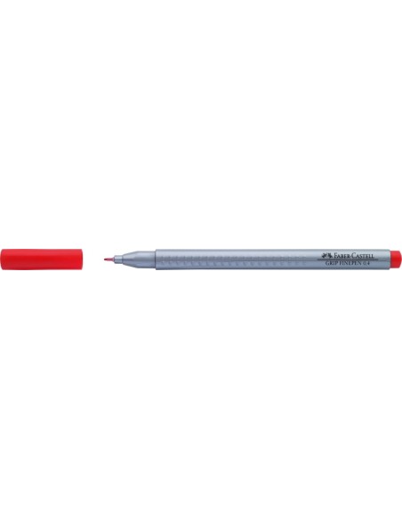 Faber-Castell Grip Finepen, 0.4, pale geranium lake