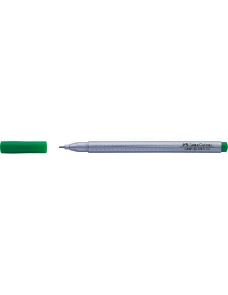 Tindipliiats Faber-Castell Finepen GRIP 0.4, permanentne, green olive