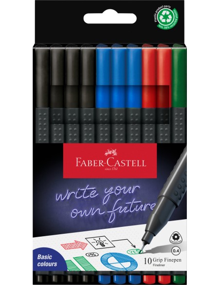 Grip Finepen 0.4 set 10x Office