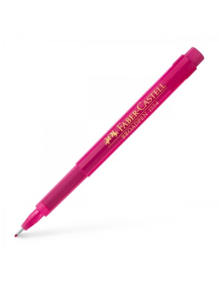 Tindipliiats Faber-Castell Fineliner BROADPEN 1554, pink
