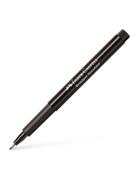 Tindipliiats Faber-Castell FineLiner Broadpen 0,8mm, must