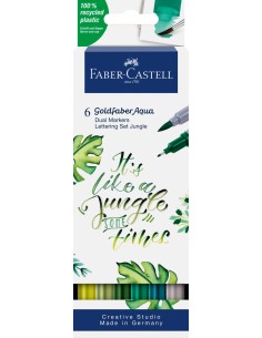 Tindipliiatsid Faber-Castell Goldfaber kalligraafiline Jungle