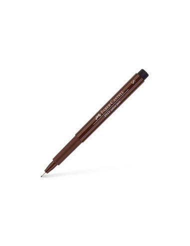 Faber-Castell Pitt Artist Pen fineliner S India ink pen, colour 175 dark sepia