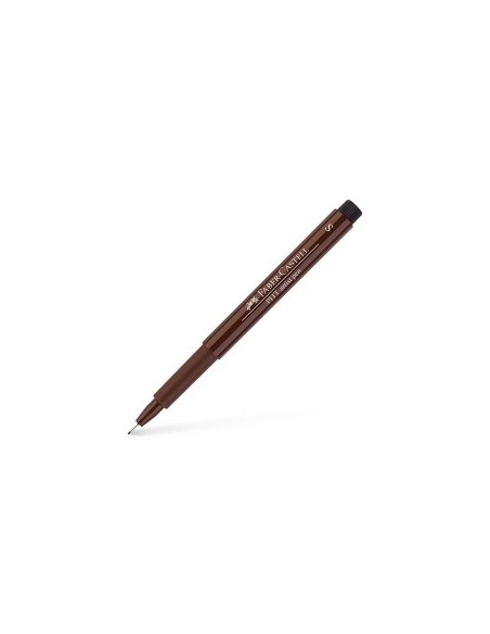 Faber-Castell Pitt Artist Pen fineliner S India ink pen, colour 175 dark sepia