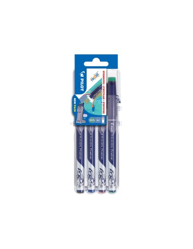 Tindipliiats Pilot Frixion Fineliner 4-värvi