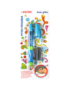 Sulepea deVENTE Easy Writer M ergonoomiline + 2 tindipadrunit sinine