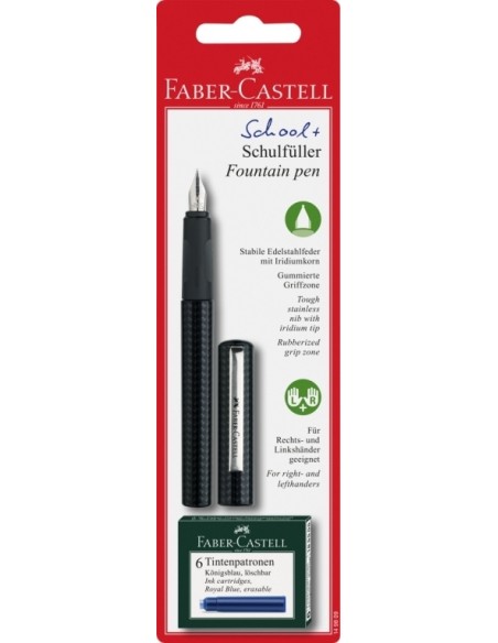 Sulepea Faber-Castell School+ karboon välimus