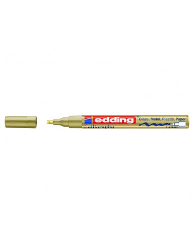 edding 753 gloss paint marker calligraphy gold
