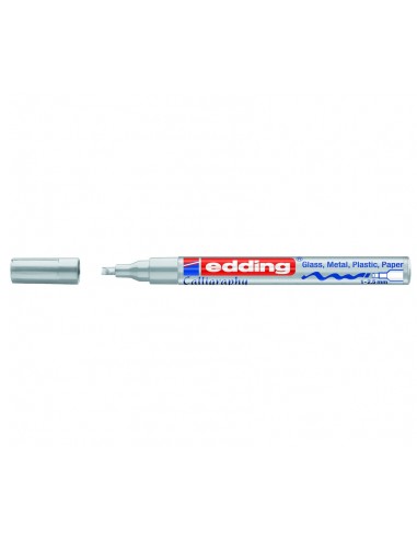 Kalligraafiline marker Edding 753 1-2,5mm, hõbe
