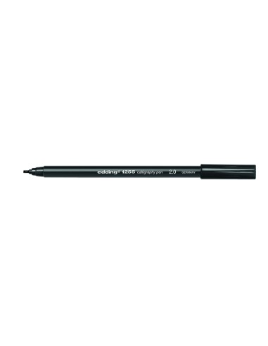 edding 1255 calligraphy pen 2.0 black
