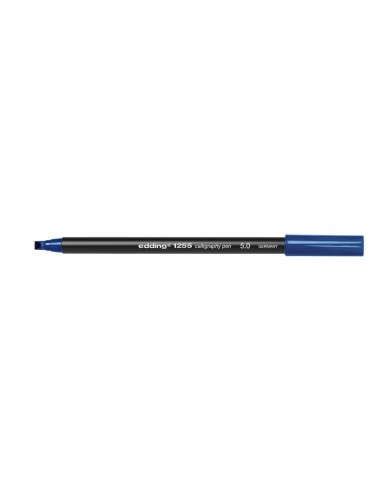 edding 1255 calligraphy pen 5.0 steel blue