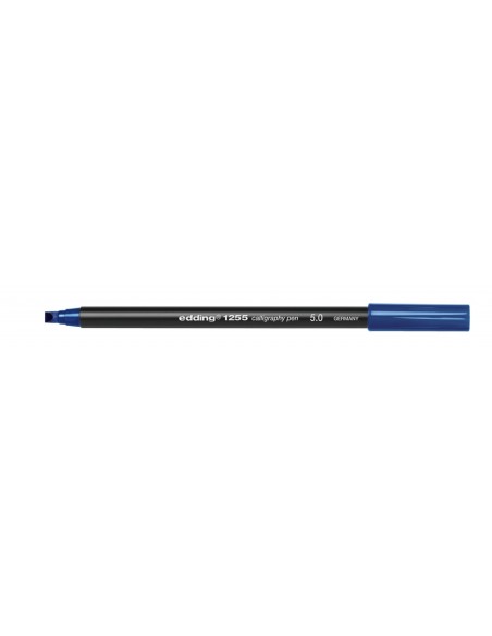 edding 1255 calligraphy pen 5.0 steel blue