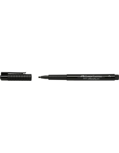 Faber-Castell Pitt Artist Pen Calligraphy India ink pen, colour 199 black