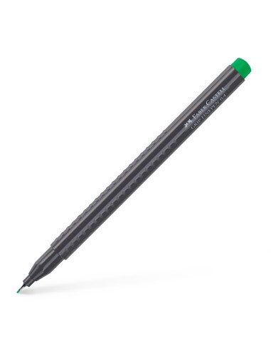 Tindipliiats Faber-Castell Grip Finepen 0,4mm, smaragdroheline