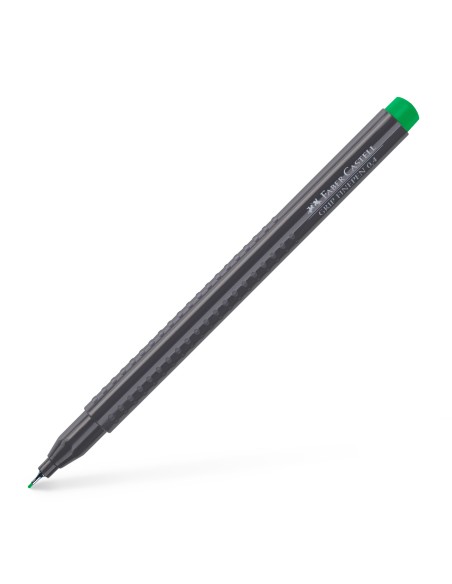 Tindipliiats Faber-Castell Grip Finepen 0,4mm, smaragdroheline