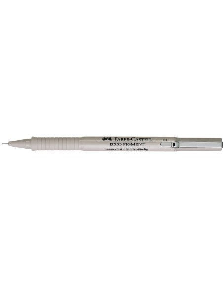 Faber-Castell Ecco Pigment fineliner, 0.1 mm, black