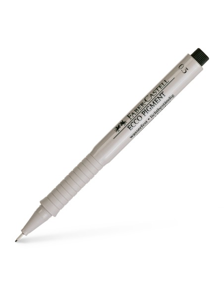 Faber-Castell Ecco Pigment fineliner, 0.3 mm, black