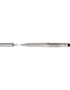 Joonestuspliiats Faber-Castell Ecco Pigment 0,4 must 2