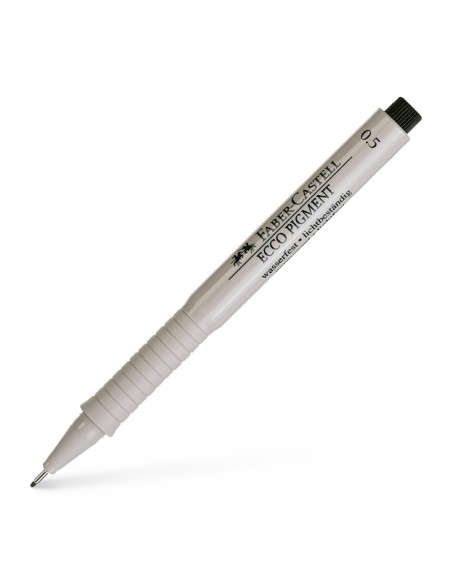 Joonestuspliiats Faber-Castell Ecco Pigment 0,5 must