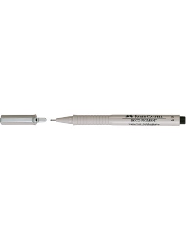 Joonestuspliiats Faber-Castell Ecco Pigment 0,5 must