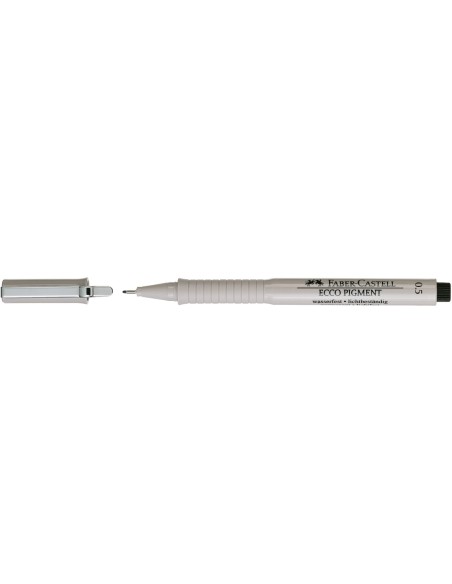 Faber-Castell Ecco Pigment fineliner, 0.5 mm, black