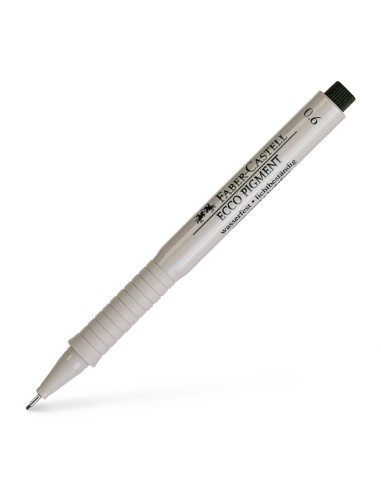 Faber-Castell Ecco Pigment fineliner, 0.6 mm, black