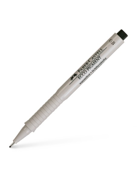 Joonestuspliiats Faber-Castell Ecco Pigment 0.8 must