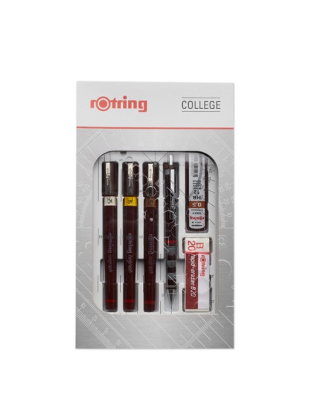 Rotring Isograph .2/.3/.5 College Set3+1