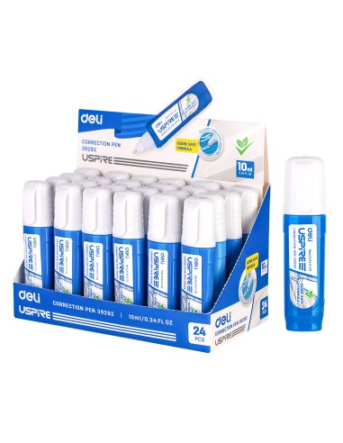 Korrektuurpliiats DELI 10ml metallotsaga