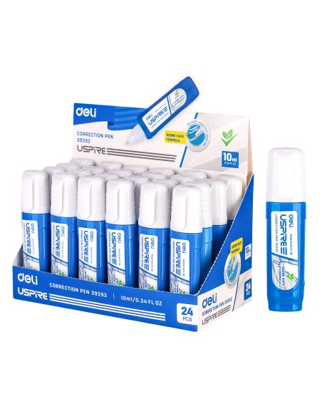 Korrektuurpliiats DELI 10ml metallotsaga