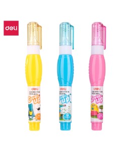 School Correction Fluid DELI 7ml ASST.