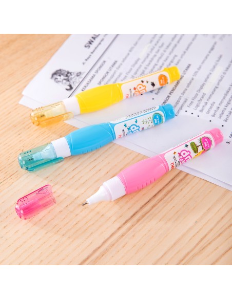 Korrektuurpliiats DELI 7ml metallotsaga