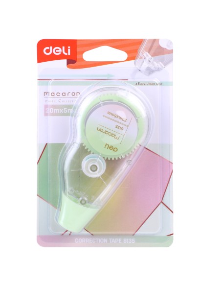 Korrektuurlint Deli 5mmx20m assortii