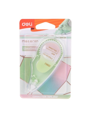 Correction Tape Deli 5mmx12m assorted