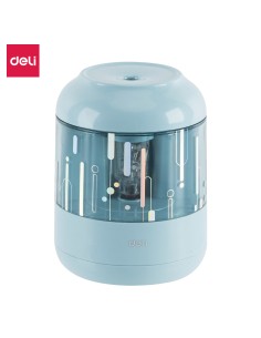 Pliiatsiteritaja DELI H508 6.9-8mm sinine, patareidega