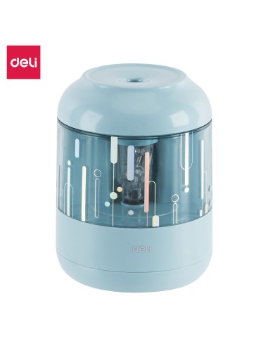 Electric Pencil Sharpener DELI for graphite pencil φ6.9-8mm blue