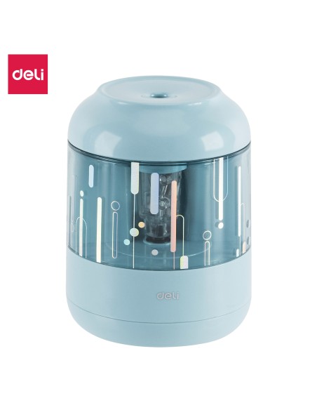 Electric Pencil Sharpener DELI for graphite pencil φ6.9-8mm blue