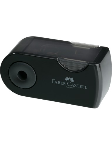 Pliiatsiteritaja Faber-Castell Sleeve, kogujaga, 1-ava, must