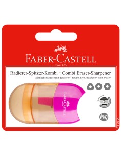 Combi eraser-sharpener pink BC (J.S)