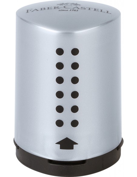 Faber-Castell Grip Mini sharpening box, silver
