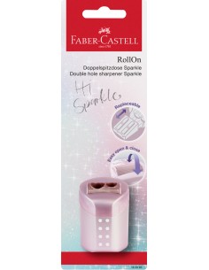 Double hole sharpener RollOn Sparkle BC