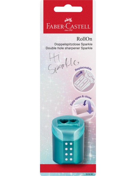 Pliiatsiteritaja Faber-Castell RollOn Sparkle blistris