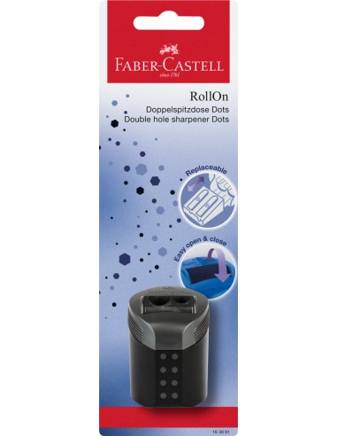 Pliiatsiteritaja Faber-Castell RollOn Dots blistris