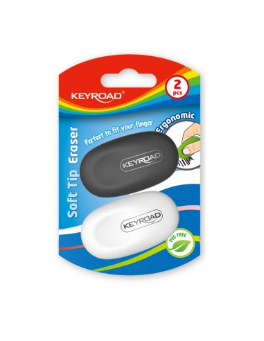 Kustukumm Keyroad Soft Tip 2tk/pk