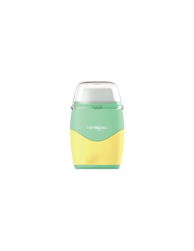 2-hole sharpener with eraser, 1pc/blister card