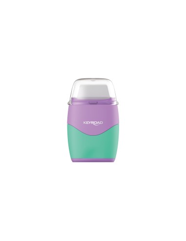 2-hole sharpener with eraser, 1pc/blister card