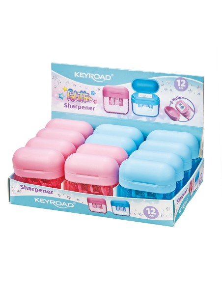 Pliiatsiteritaja Keyroad Compact 2-ava blistris, pastell
