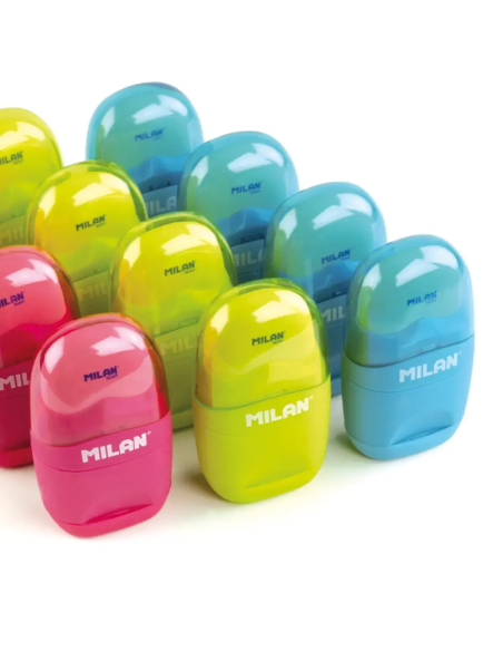 Sharpener MILAN + eraser Capsule