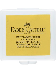 Faber-Castell Kneadable Art Eraser, yellow, red, bue