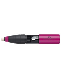 Eraser Faber Castell with sharpener red-blue (P) 2